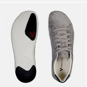Vivobarefoot geo court women's zinc barefoot sneaker size 40